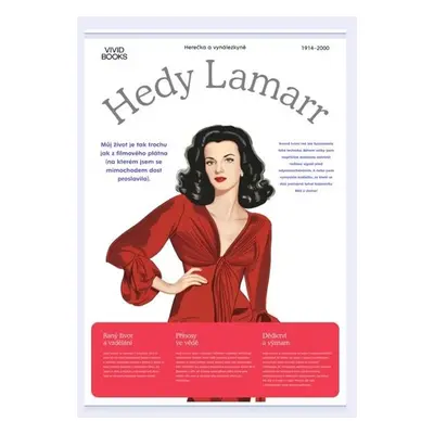 Hedy Lamarr 1000 × 1400 mm