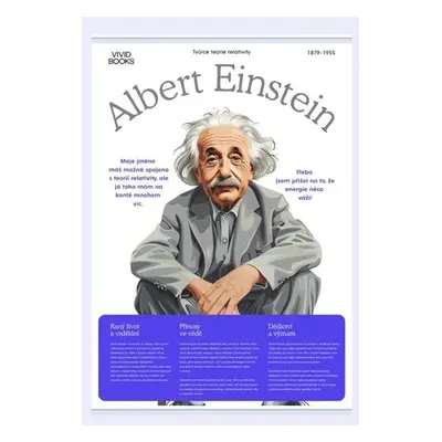 Albert Einstein 594 × 841 mm