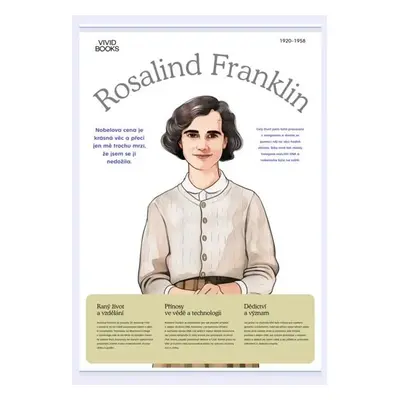 Rosalind Franklin 1000 × 1400 mm