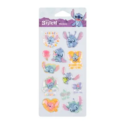 Pop-Up samolepky Colorino Stitch Pastel 6 - mix motivů a velikostí