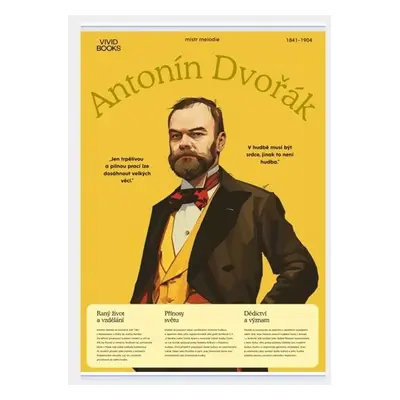 Antonín Dvořák 420 × 594 mm