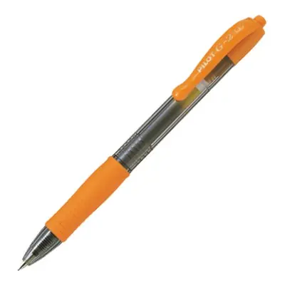 Pilot G-2 Gelový roller 0,7 mm - oranžový