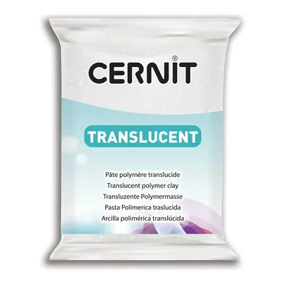 CERNIT Translucent 56g bílá glitrová