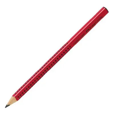 Grafitová tužka Faber-Castell Grip 2001 Jumbo B - červená