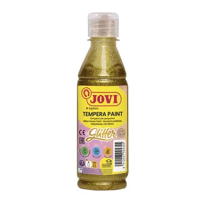 Temperová barva JOVI PREMIUM 250 ml, glitrová - Zlatá