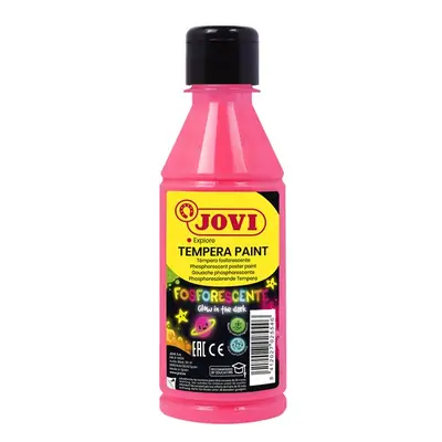 Temperová barva JOVI PREMIUM 250 ml, neonová - Růžová