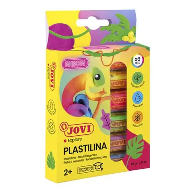 Plastelína JOVI - FLUOR 6 x 15 g