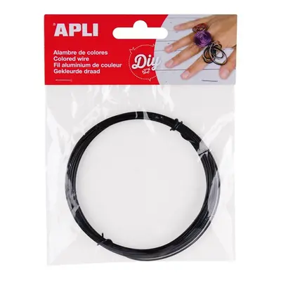 APLI Modelovací drátek 1,5 mm, 5 m - černý