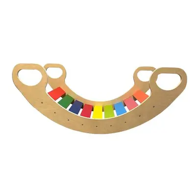 2Kids Toys Montessori duhová houpačka velká