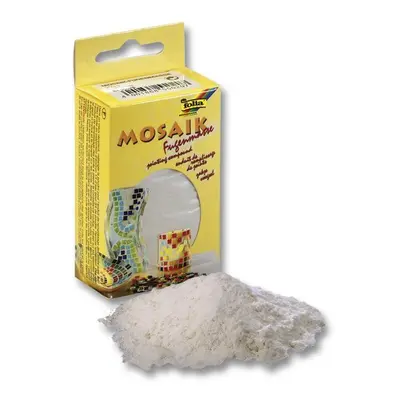 Spárovací hmota na mozaiku 250 g - barva bílá