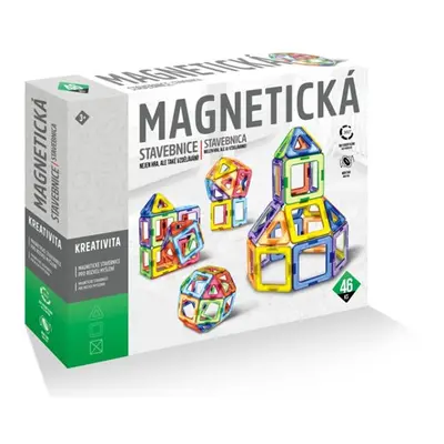 Magnetická stavebnice 46 ks