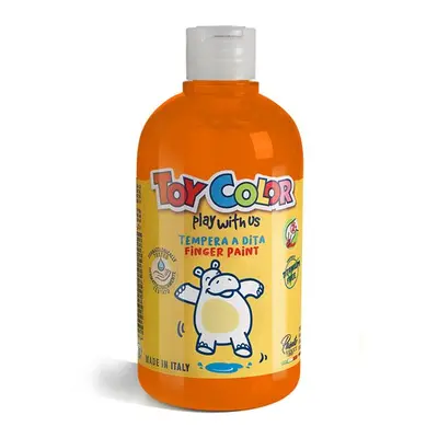 Prstová barva Toy Color - 500 ml - oranžová