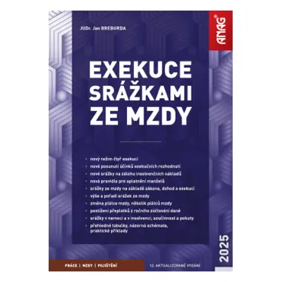 Exekuce srážkami ze mzdy 2025 - JUDr. Jan Breburda