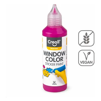 Barva na sklo Creall Window color, 80 ml, růžová