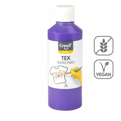 Textilní barva Creall TEX, 250 ml, fialová