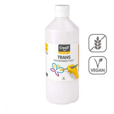 Transparentní barva Creall Trans, 500 ml, bílá