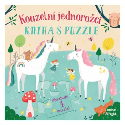 Kouzelní jednorožci - Kniha s puzzle - Reganová Lisa