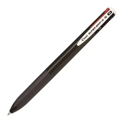 Pilot Super Grip-G4 Kuličkové pero čtyřbarevné, černá