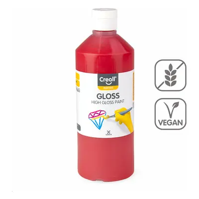 Barva s vysokým leskem Gloss, 500 ml, tmavě červená