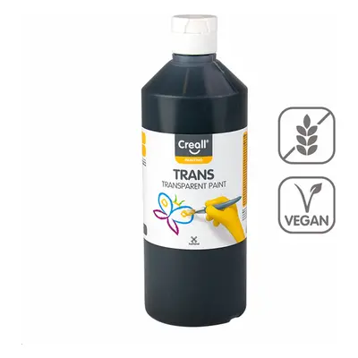 Transparentní barva Creall Trans, 500 ml, černá