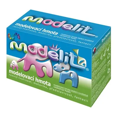 Modelovací hmota bílá MODELIT 500 g, teplem tvrditelná