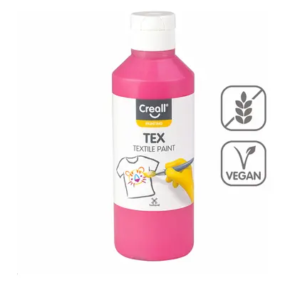 Textilní barva Creall TEX, 250 ml, růžová