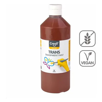 Transparentní barva Creall Trans, 500 ml, hnědá