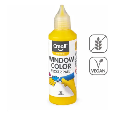 Barva na sklo Creall Window color, 80 ml, žlutá