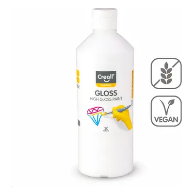 Barva s vysokým leskem Gloss, 500 ml, bílá