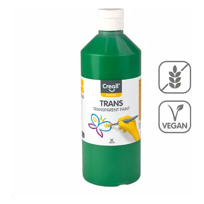 Transparentní barva Creall Trans, 500 ml, zelená