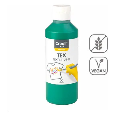 Textilní barva Creall TEX, 250 ml, zelená