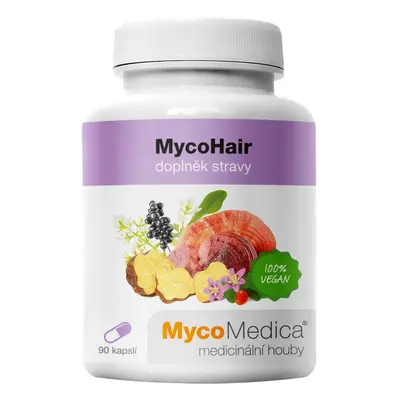 MycoMedica MycoHair 90 kapslí - vegan