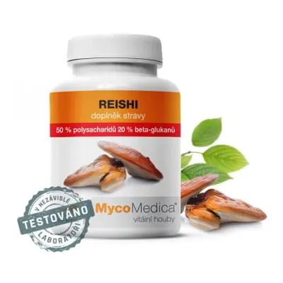 MycoMedica Reishi 50 % 90 kapslí - vegan