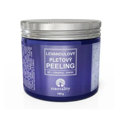 Renovality Levandulový pleťový peeling 100 g