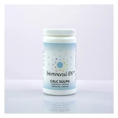 Biomineral d6 Biomineral D6® Calcarea Sulphurica – TYRKYSOVÁ (číslo 12)