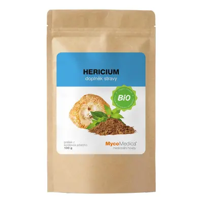 MycoMedica BIO Hericium - 100 g BIO prášku z plodnice