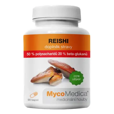 MycoMedica Reishi 50 % - 90 rostlinných kapslí