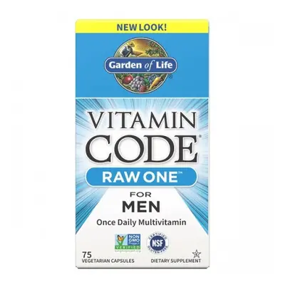 Garden of Life Vitamin Code RAW ONE - Multivitamin pro muže -75 kapslí