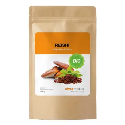 MycoMedica BIO Reishi - 100 g BIO prášku z plodnice