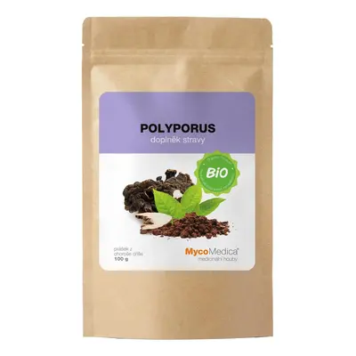 MycoMedica BIO Polyporus - 100 g BIO prášku z plodnice