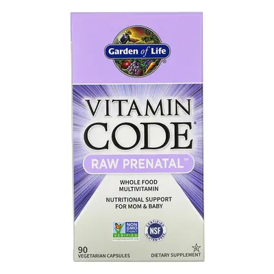 GARDEN OF LIFE VITAMÍN PRENATAL 90 KAPSLÍ