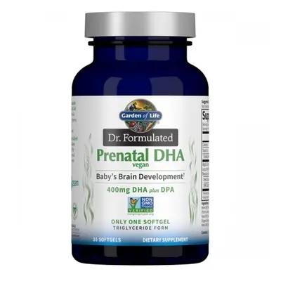 Garden of Life - Dr. Formulated Prenatal DHA Vegan 30 měkkých tabletek