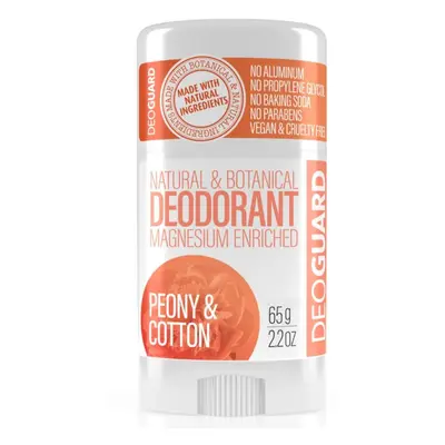 Deoguard Přírodní tuhý deodorant Pivoňka a květ bavlny 65 g