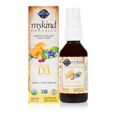 Garden of Life Vitamín D3 organics sprej - 58 ml