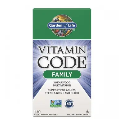 Garden of Life Vitamin Code RAW Family Multivitamin - 120 kapslí