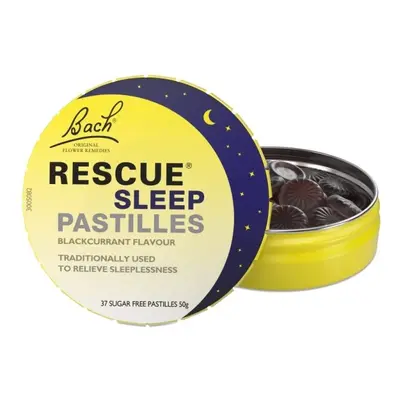 Bach RESCUE® Night pastilky pro klidný spánek s příchutí černý rybíz 50 g