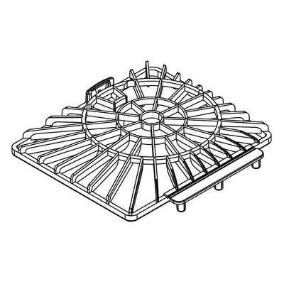 Krycí mřížka filtru Electrolux