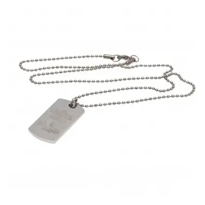 FC Liverpool řetízek na krk se psí známkou Engraved Dog Tag & Chain CR