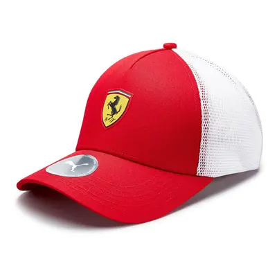 Ferrari čepice baseballová kšiltovka Trucker Red F1 Team 2023