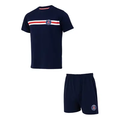 Paris Saint Germain pánské pyžamo Stripe blue